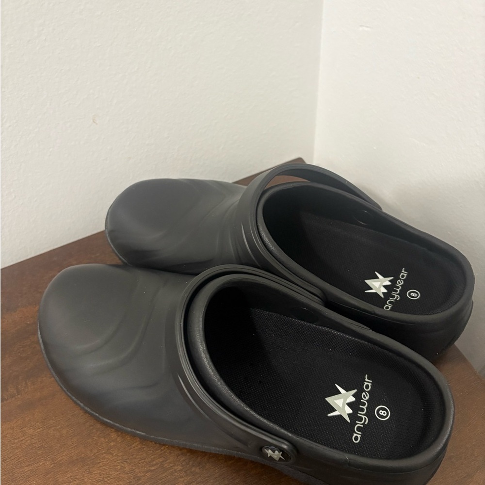 Anywear Women's Classic Black Mules - Picture 3 of 7